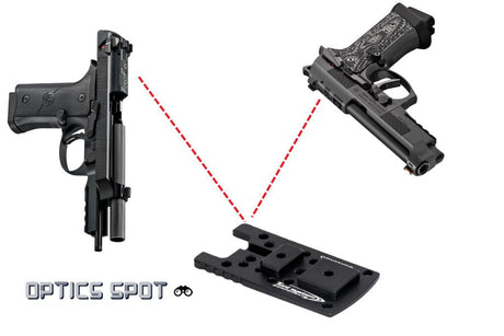 Optics Ready Plates for Beretta M9A4, Beretta 92X and 92X RDO are Back In Stock