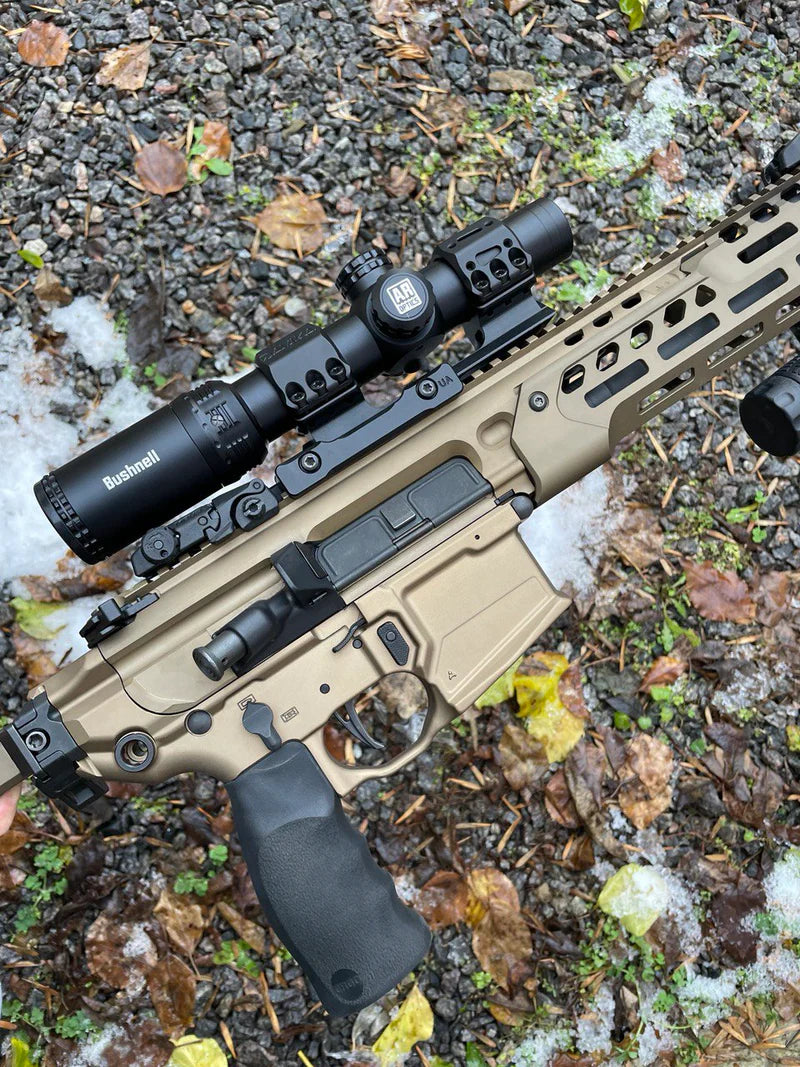 Montage de lunette 30mm déporté | Rail Picatinny QD Ergo base