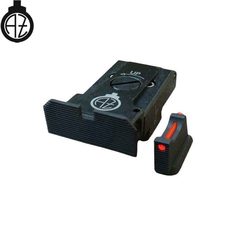 CZ 75B, CZ P-01, CZ 75 SP-01 adjustable sights with fiber optics | type A Zendl