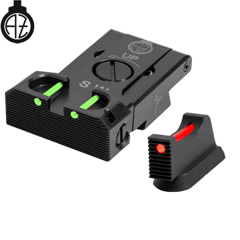 CZ Shadow 2, CZ 75 SP-01 Shadow verstelbare richtmiddelen met glasvezel | type B Optics Spot
