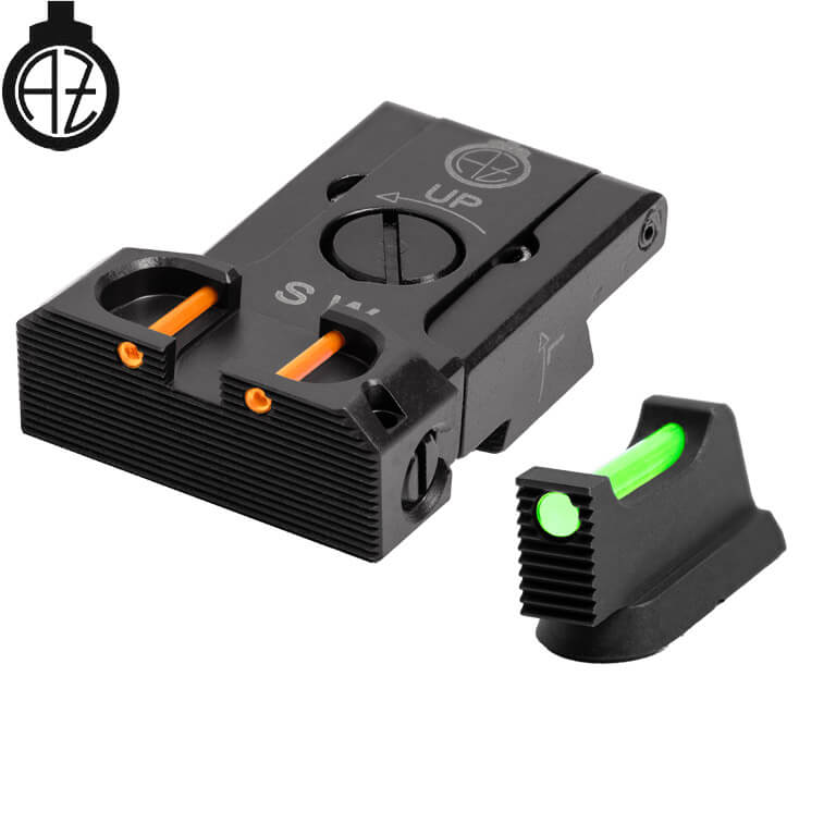 CZ Shadow 2, CZ 75 SP-01 Shadow verstelbare richtmiddelen met glasvezel | type B Optics Spot