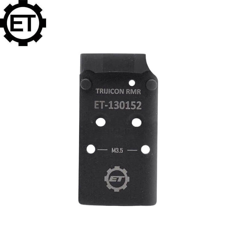 CZ Shadow 2 plaque adaptatrice Optics Ready | Trijicon RMR empreinte