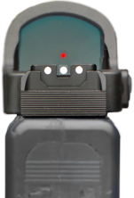 CZ Shadow 2 Carry jeu d'organes de visée hauts semi-réglables | avec fibre optique type B LPA