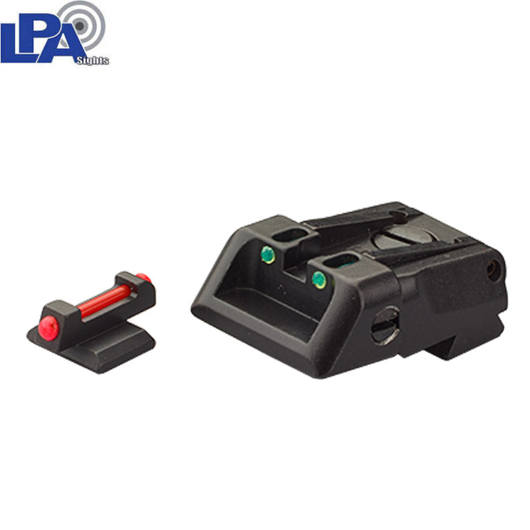 Kimber 1911 adjustable sight set with fiber optics LPA