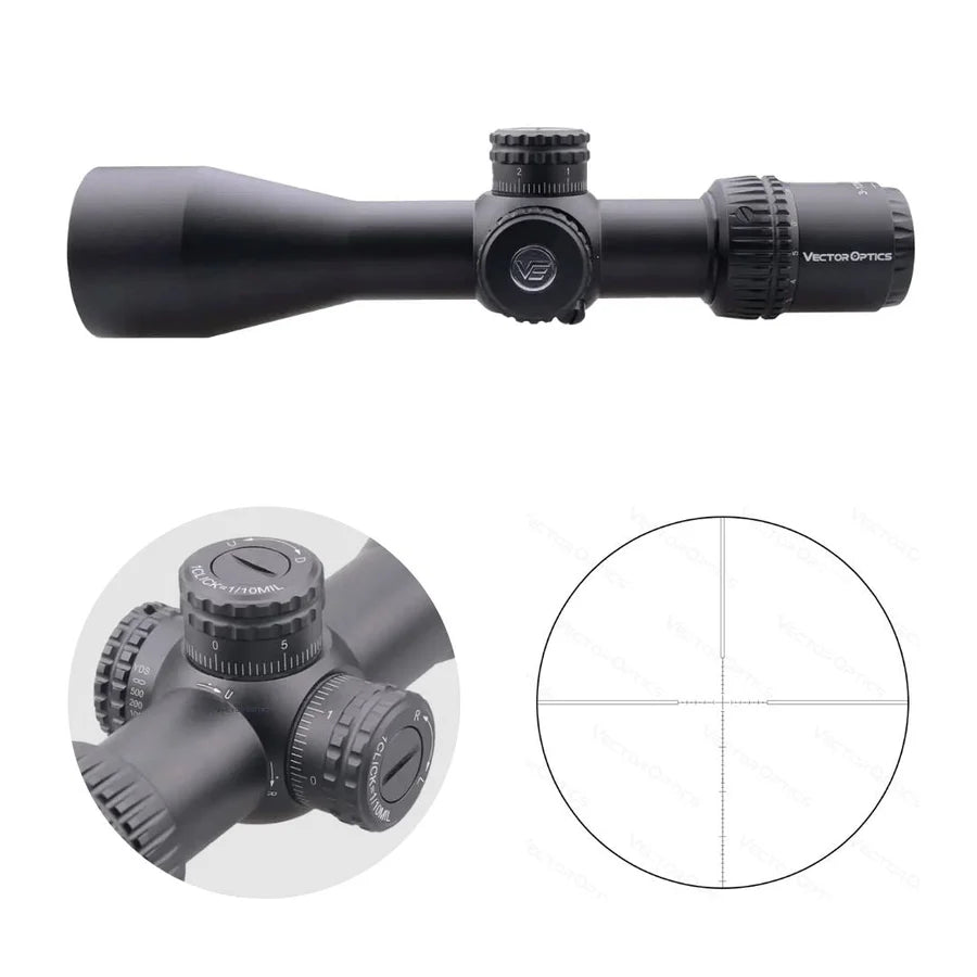 Vector Optics Veyron 3-12x44 FFP compacte rifle scope Vector Optics