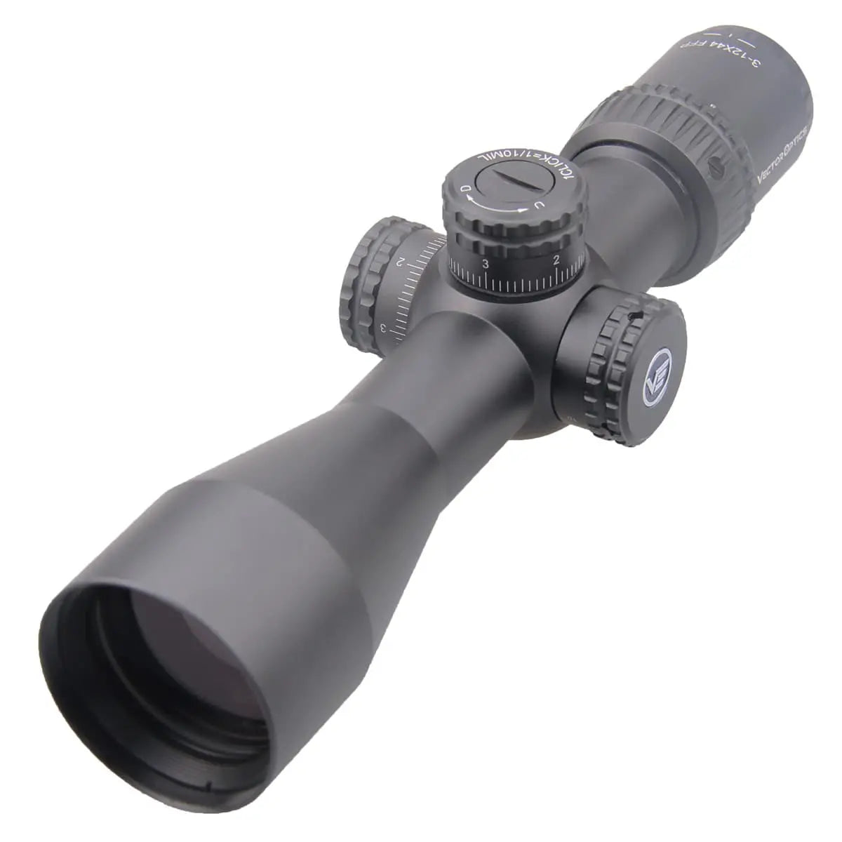 Vector Optics Veyron 3-12x44 FFP compacte rifle scope Vector Optics