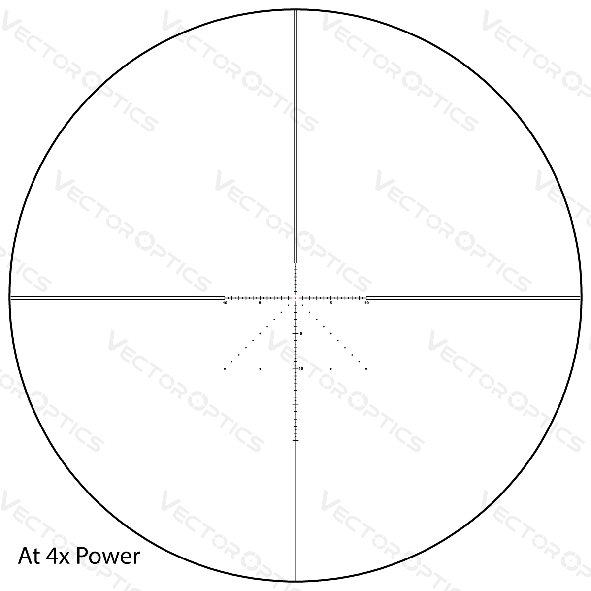 Vector Optics Veyron 4-16x44 IR First Focal Plane Illuminated lunette de visée pour carabine