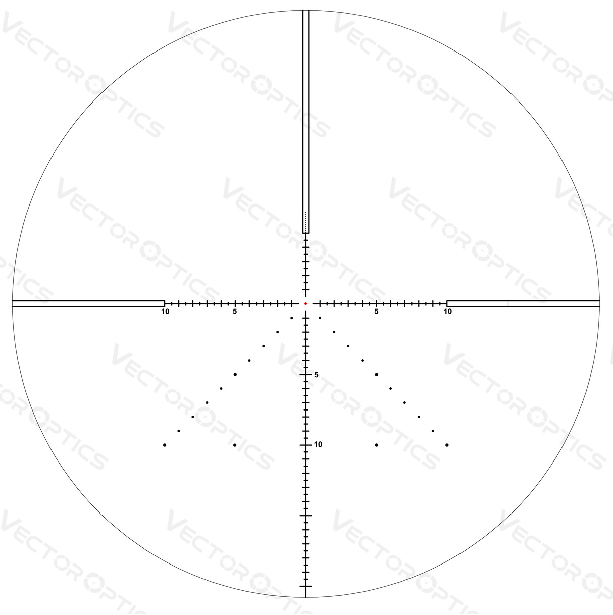 Vector Optics Veyron 4-16x44 IR First Focal Plane Illuminated lunette de visée pour carabine