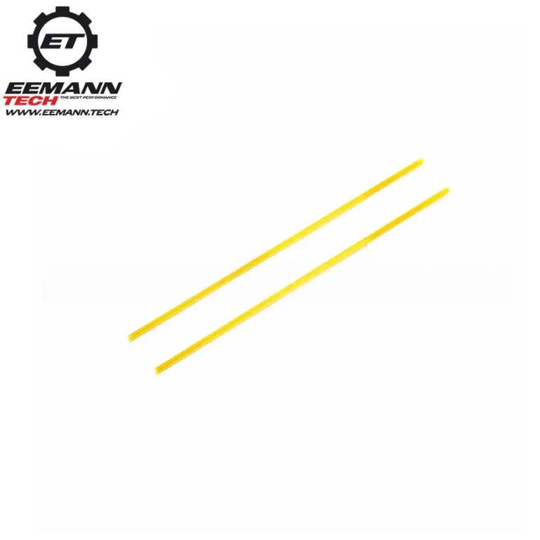 Vezeloptische vervangingsstaaf | 2 stuks - Geel 1.0 mm