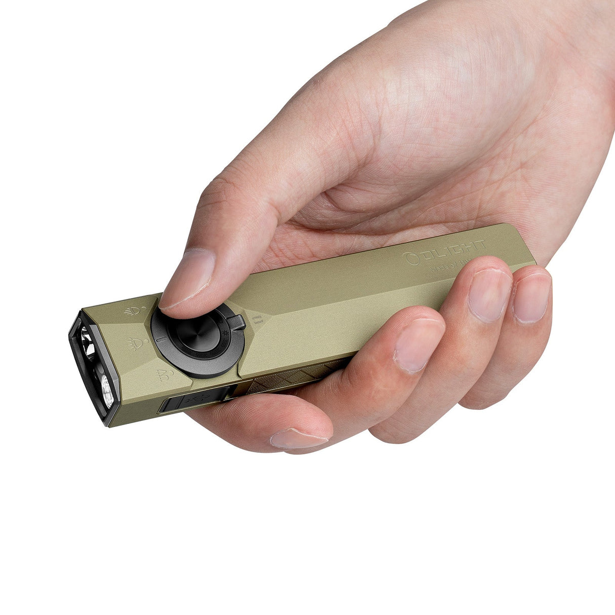 Olight ArkPro Ultra | platte 4-in-1 EDC zaklamp | 1.700 lm - Olive Green