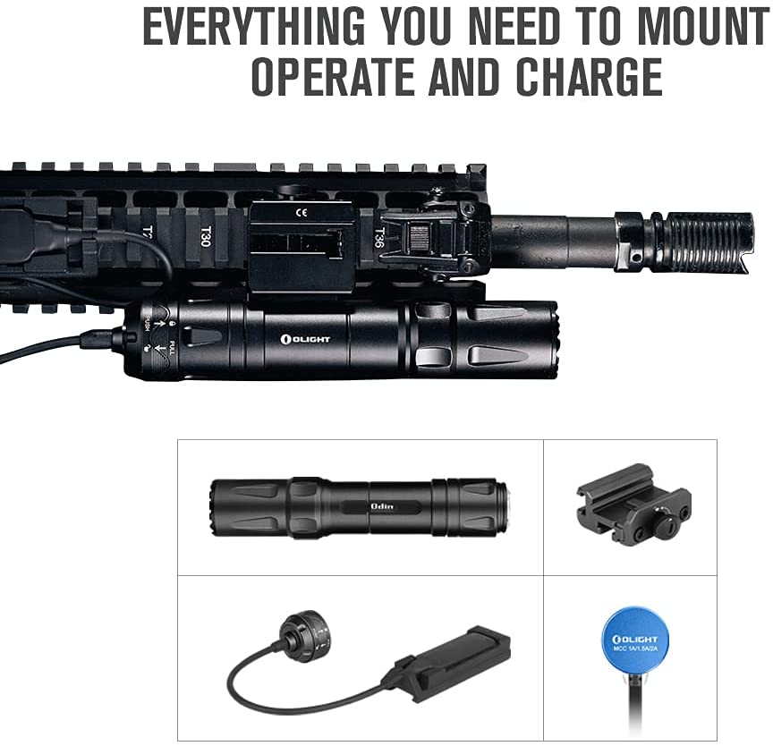 Olight Odin | geweerlamp | 2.000 lm
