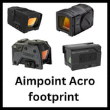 Red dot vizieren met Aimpoint Acro footprint