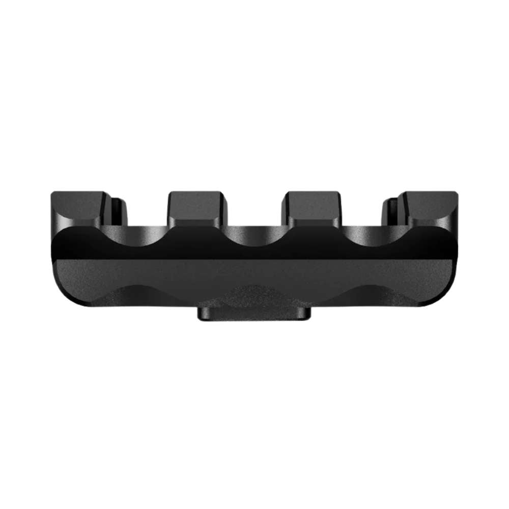 Add-on Picatinny rails for scope rings