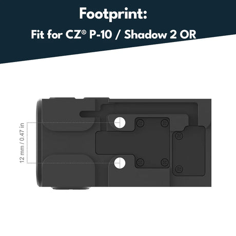 Vector Optics Frenzy 1x20x24 pour CZ Shadow 2 OR