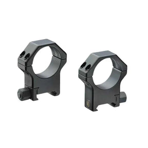 Anneaux de lunette 1’’ | base Picatinny avec écrou à vis - Haut [19mm]
