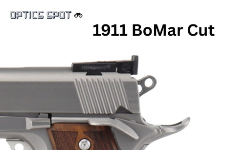 1911 [BoMar Cut] hausse réglable | avec fibre optique