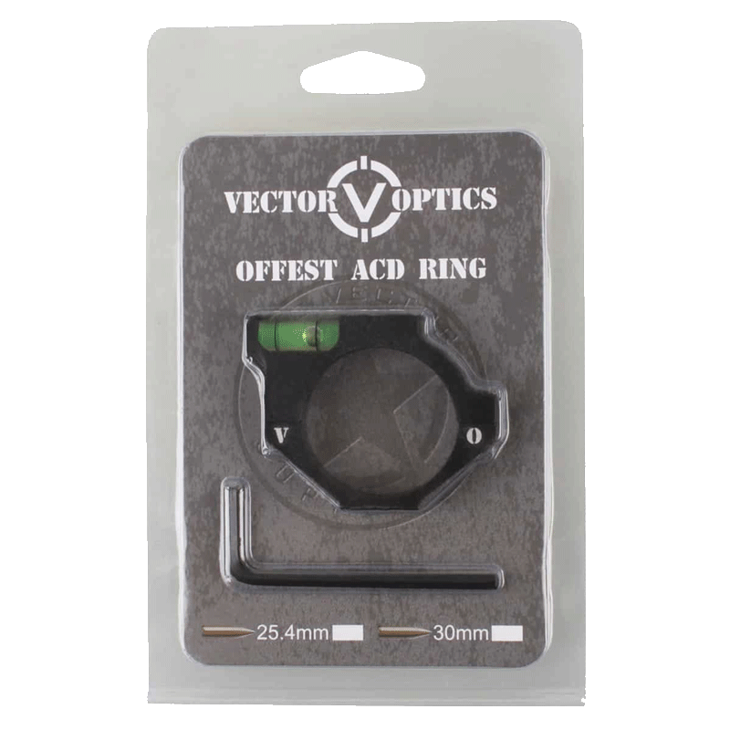 1 inch [25,4 mm] offset waterpas voor richtkijker 