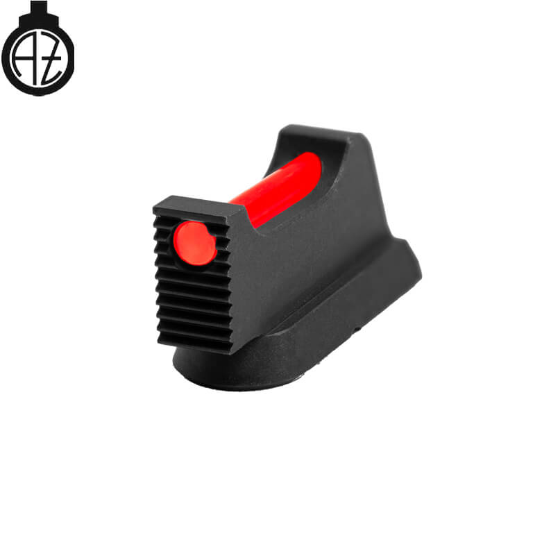 CZ Shadow 2 guidon avec fibre optique | 7.5 x 1.5 mm