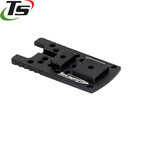 Beretta [92X 92XI 92 GTS 92X RDO M9A4] plaque adaptatrice | type B [RMR & RTS empreinte]