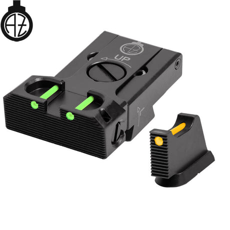 CZ 75B, CZ P-01, CZ 75 SP-01 organes de visée réglables avec fibre optique | type B Zendl
