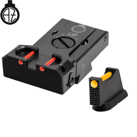 CZ 75B, CZ P-01, CZ 75 SP-01 organes de visée réglables avec fibre optique | type B Zendl