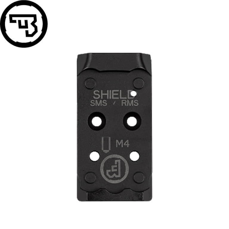 CZ P-10 Optics Ready plaque | Shield empreinte RMSc 