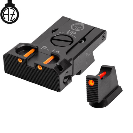 CZ P-10 organes de visée réglables avec fibre optique | type B