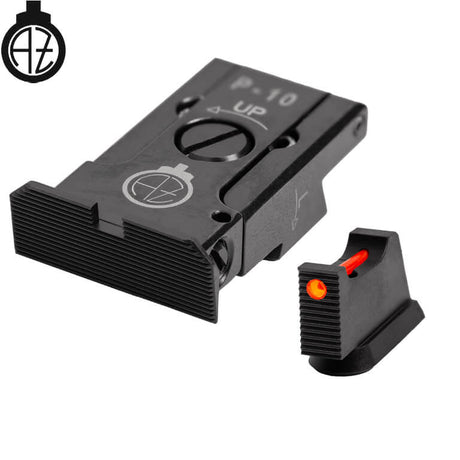 CZ P-10 organes de visée réglables avec fibre optique | type
