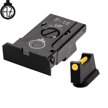 CZ P-10 organes de visée réglables avec fibre optique | type