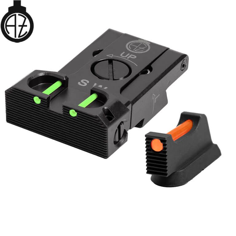 CZ Shadow 2, CZ 75 SP-01 Shadow verstelbare richtmiddelen met glasvezel | type B Optics Spot
