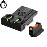 CZ Shadow 2, CZ 75 SP-01 Shadow verstelbare richtmiddelen met glasvezel | type B Optics Spot