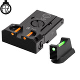 CZ Shadow 2, CZ 75 SP-01 Shadow verstelbare richtmiddelen met glasvezel | type B Optics Spot