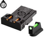CZ Shadow 2, CZ 75 SP-01 Shadow verstelbare richtmiddelen met glasvezel | type B Optics Spot