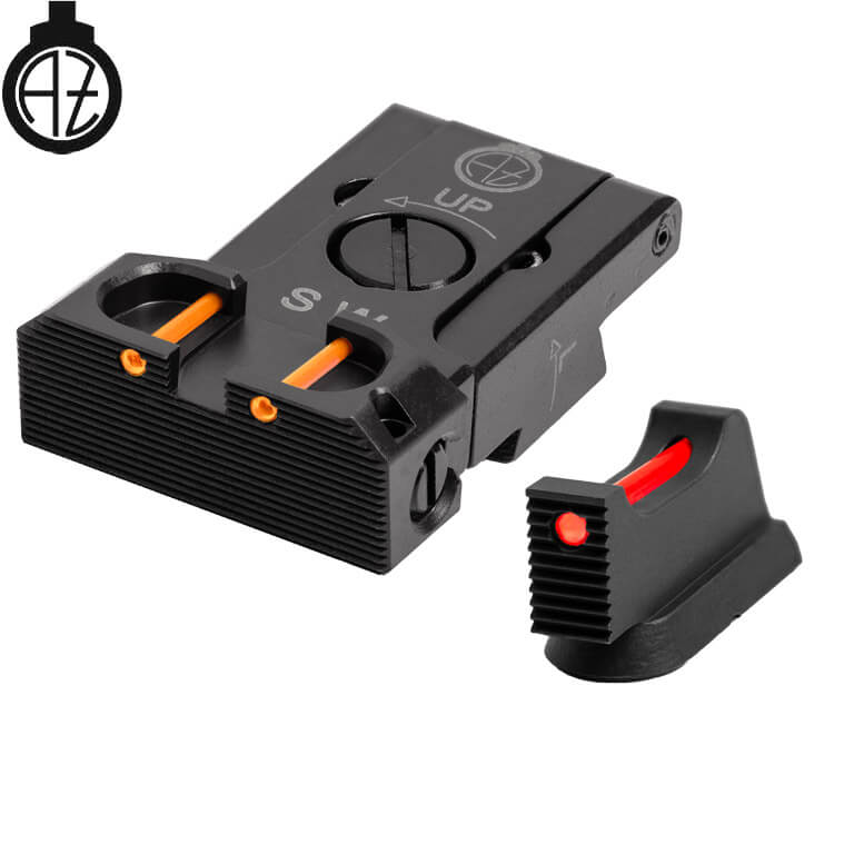 CZ Shadow 2, CZ 75 SP-01 Shadow verstelbare richtmiddelen met glasvezel | type B Optics Spot
