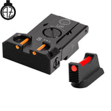 CZ Shadow 2, CZ 75 SP-01 Shadow verstelbare richtmiddelen met glasvezel | type B Optics Spot