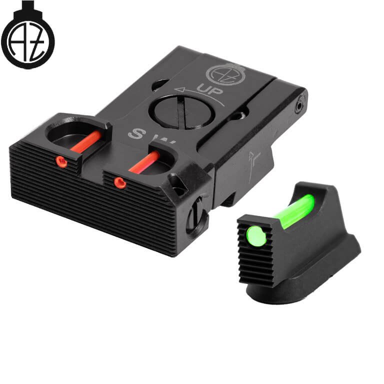 CZ Shadow 2, CZ 75 SP-01 Shadow verstelbare richtmiddelen met glasvezel | type B Optics Spot
