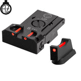 CZ Shadow 2, CZ 75 SP-01 Shadow verstelbare richtmiddelen met glasvezel | type B Optics Spot