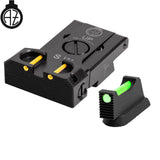 CZ Shadow 2, CZ 75 SP-01 Shadow verstelbare richtmiddelen met glasvezel | type B Optics Spot