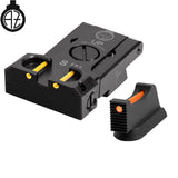 CZ Shadow 2, CZ 75 SP-01 Shadow verstelbare richtmiddelen met glasvezel | type B Optics Spot