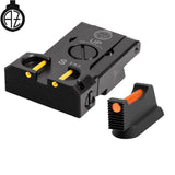 CZ Shadow 2, CZ 75 SP-01 Shadow verstelbare richtmiddelen met glasvezel | type B Optics Spot