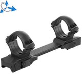 34mm anneaux de lunette | base Picatinny QD Ergo longue 