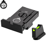 CZ 75B, CZ P-01, CZ 75 SP-01 verstelbare richtmiddelen met fiber optics | type A