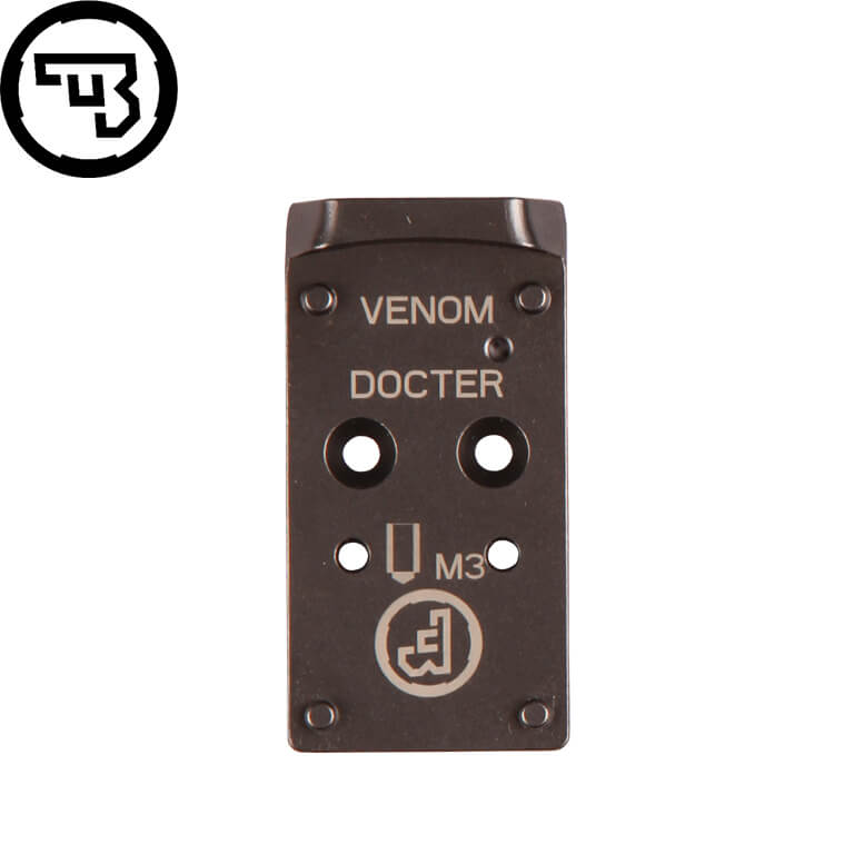 CZ P-10 adapterplaat | Docter footprint