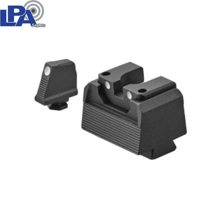 CZ Shadow 2 Carry semi-verstelbare hoge set richtmiddelen | met witte stippen