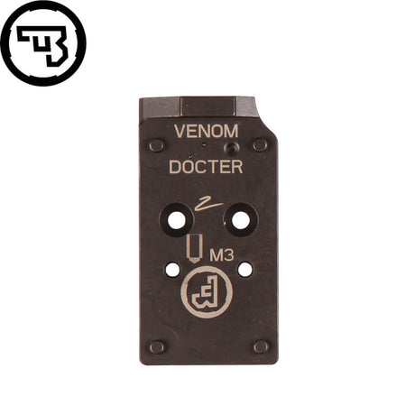 CZ Shadow 2 Optics Ready plaat | Docter footprint