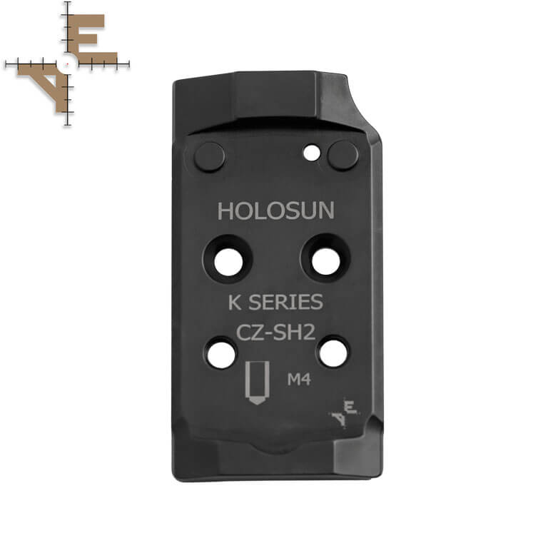 CZ Shadow 2 Optics Ready plaque | Empreinte Holosun série K 