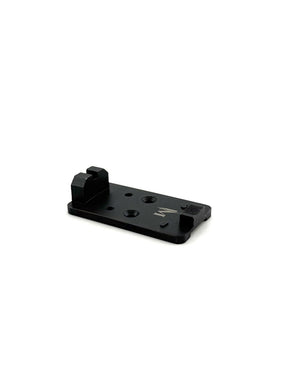 Dan Wesson DWX adapterplaat with integrated rear sight | Shield RMSc footprint