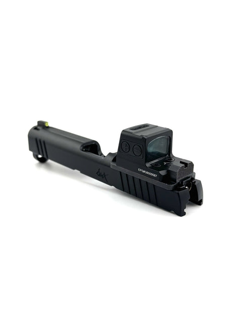 Dan Wesson DWX plaque adaptatrice with integrated hausse | Shield RMSc empreinte