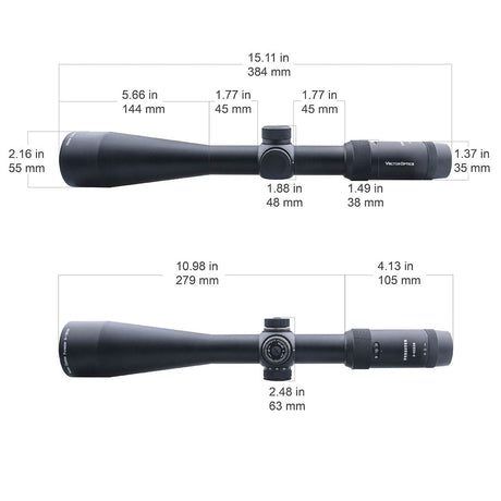 Vector Optics Forester 3-15x50SFP richtkijker