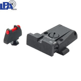 Verstelbare richtmiddelen voor Glock [G17 G19 G26 & other] | met fiber optics